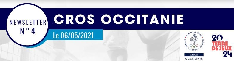 Newsletter n°5 du 13/07/2021 du CROS Occitanie