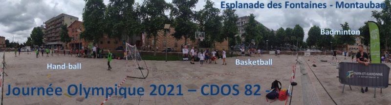 CDOS 82 – Retour en images sur la journée Olympique et Paralympique du 23 juin 2021