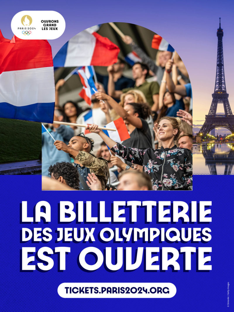 La billetterie des Jeux Olympiques de Paris 2024 est ouverte