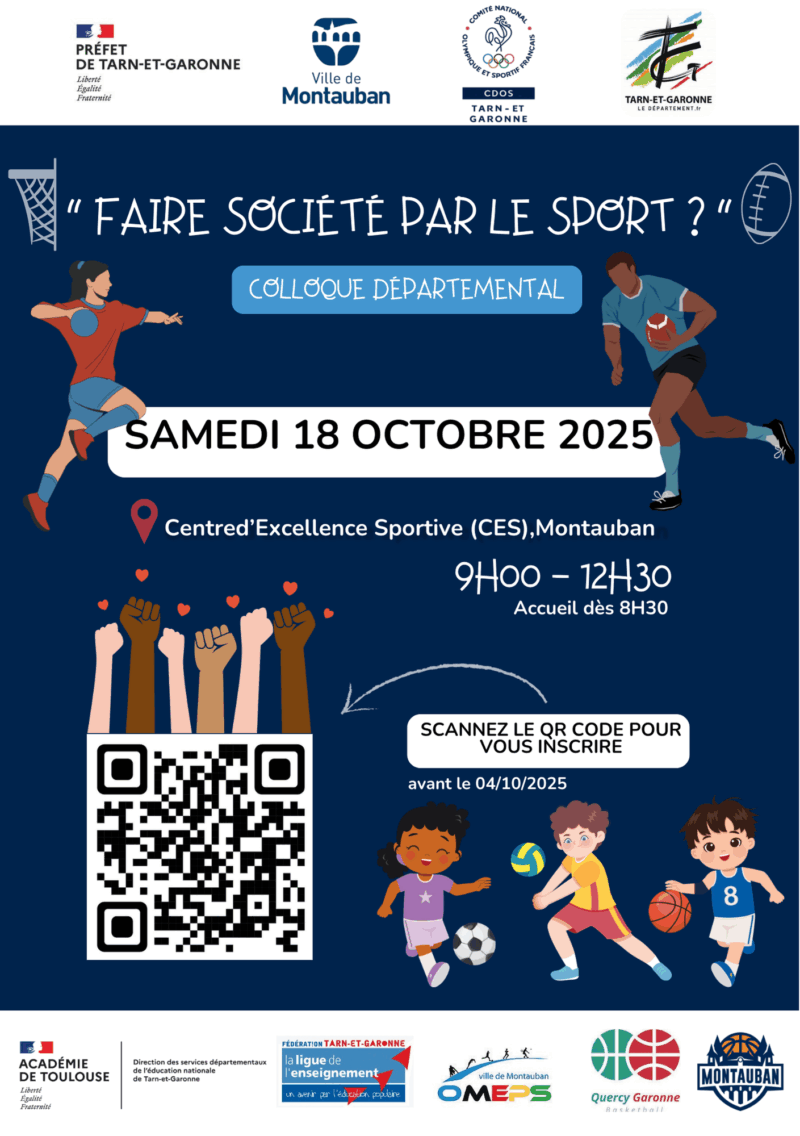 Conférence « Faire société par le sport »