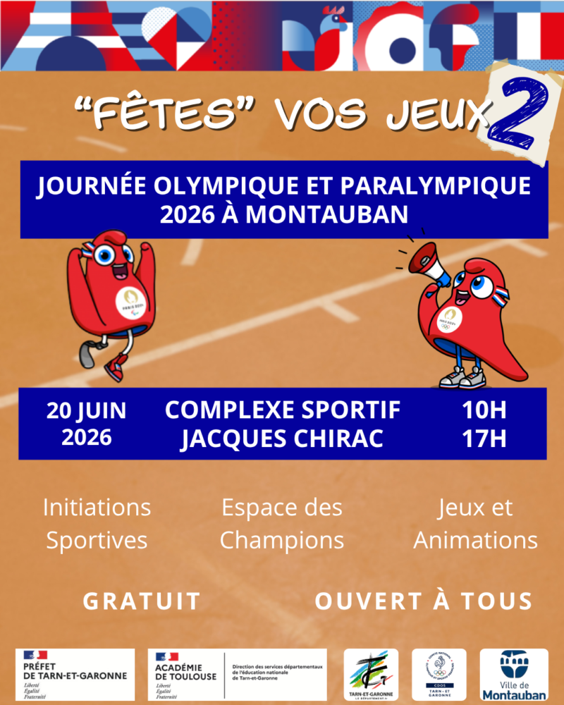 « Fêtes » vos Jeux 2 : une journée sportive et festive à Montauban