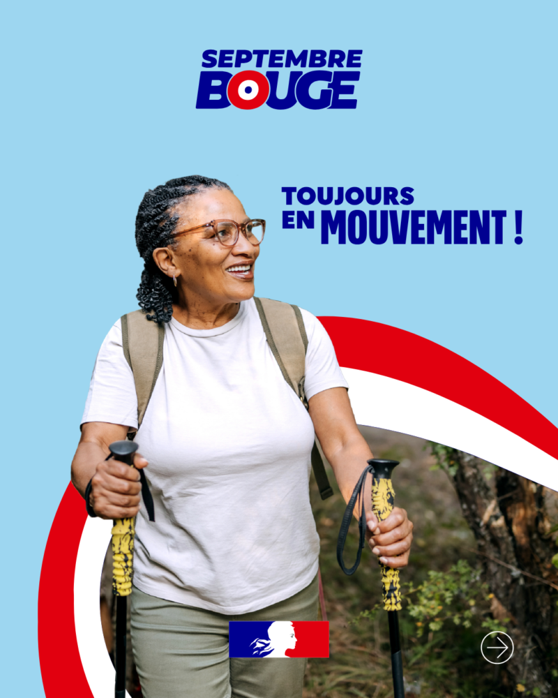 SEPTEMBRE BOUGE, LE NOUVEAU RENDEZ-VOUS DE LA RENTRÉE DÉDIÉ À L’ACTIVITÉ PHYSIQUE ET SPORTIVE